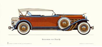 1929 Duesenberg Print